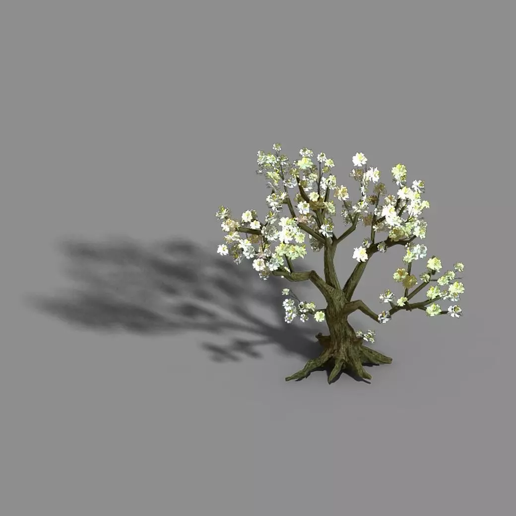 Capital City - White Tree 01 3D model_0