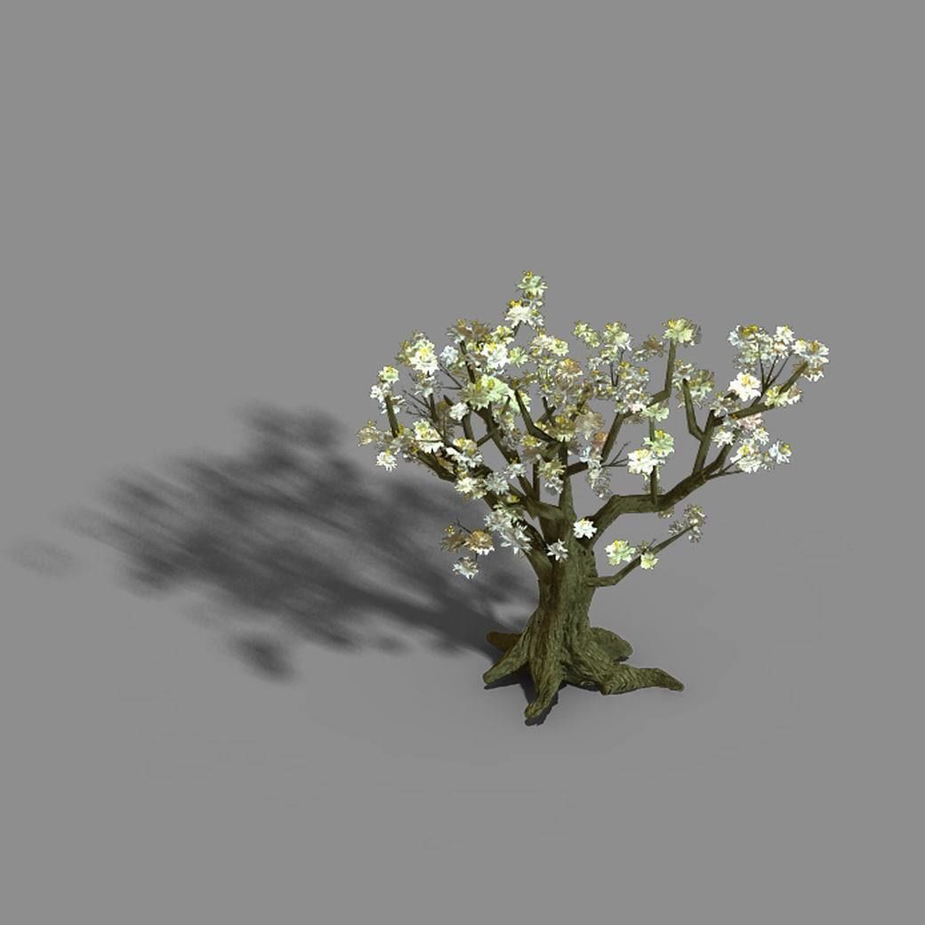 Capital City - White Tree 01 3D model_3