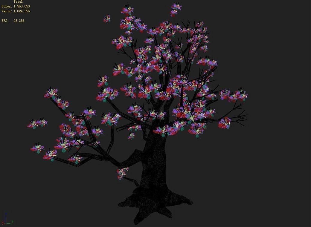 Capital City - White Tree 01 3D model_6