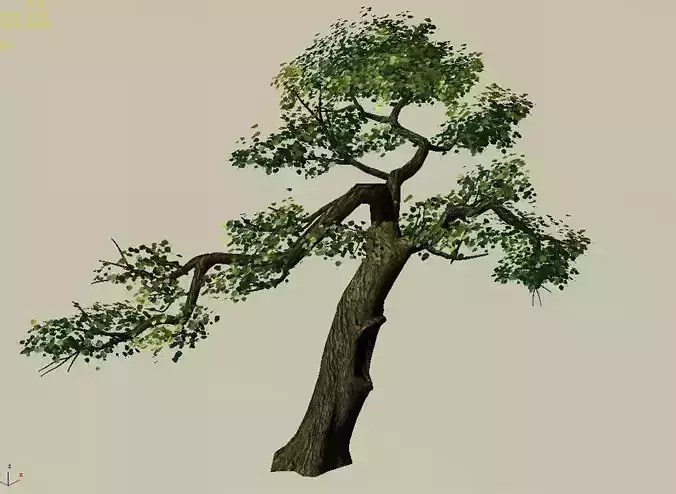 Fairy Mountains - Tree 02 3D model