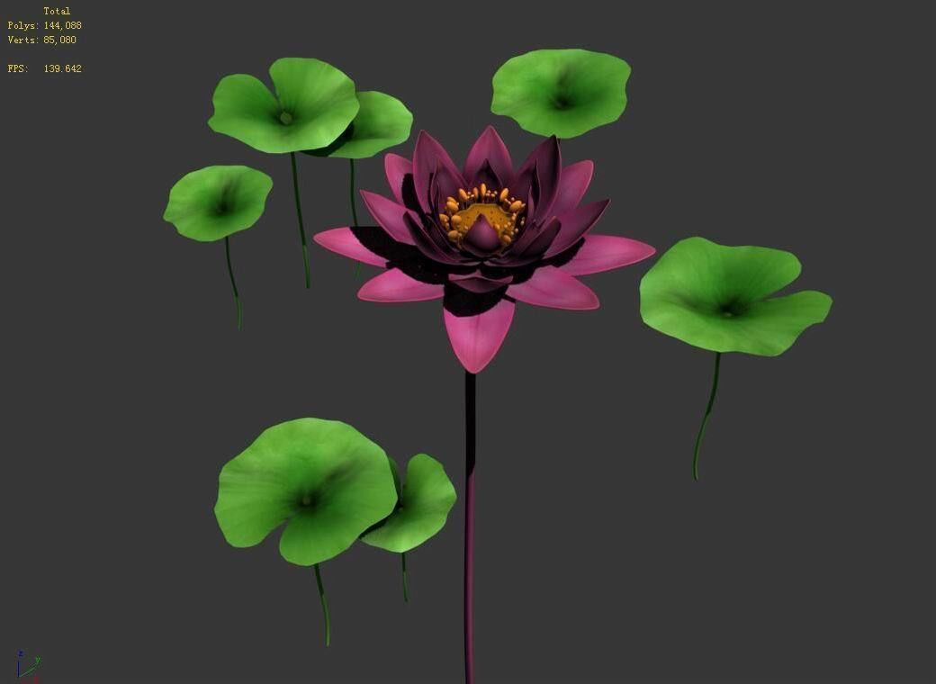 Elves Villa - lotus 01 3D model_3