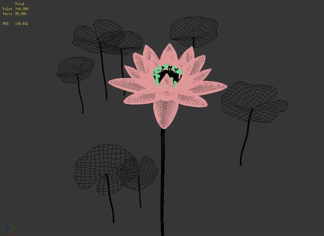 Elves Villa - lotus 01 3D model_2