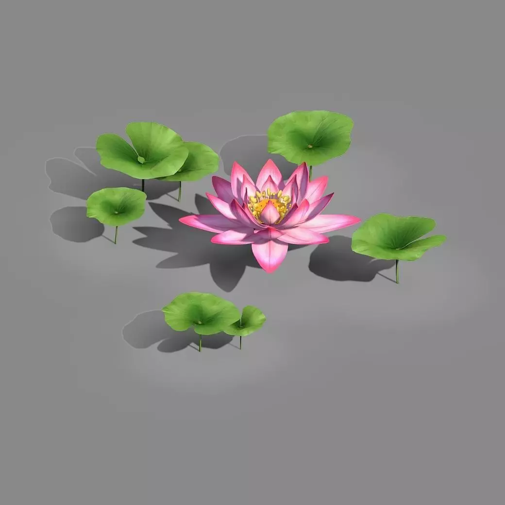 Elves Villa - lotus 01 3D model_0