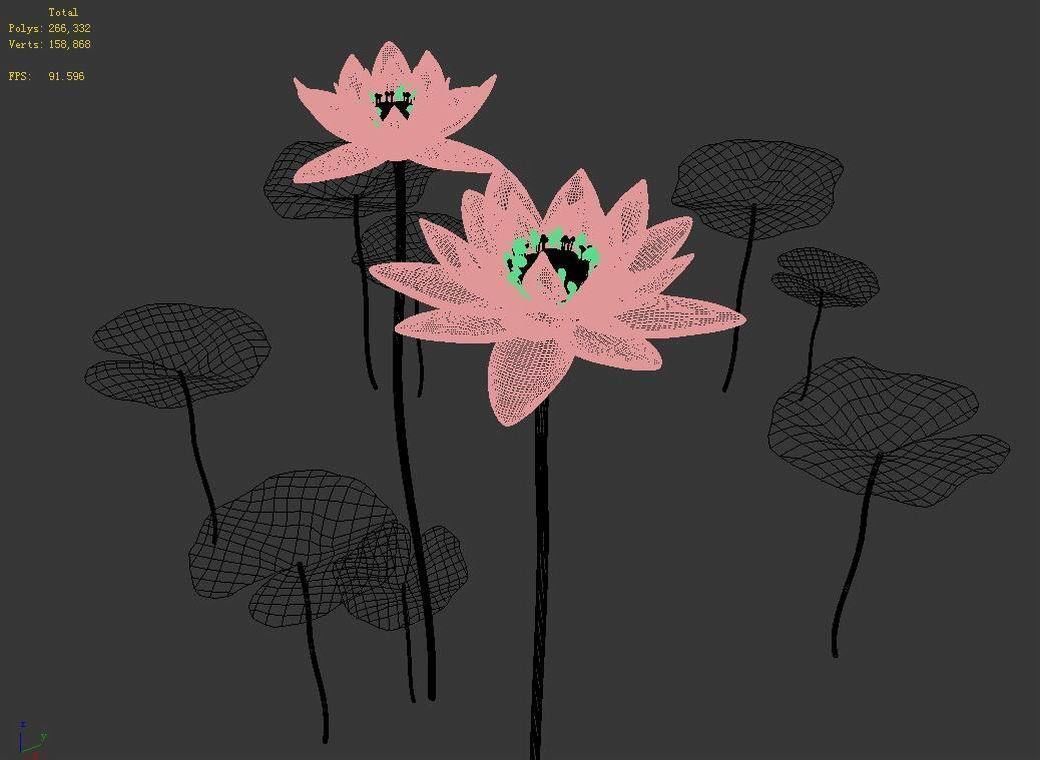 Elves Villa - lotus 02 3D model_2