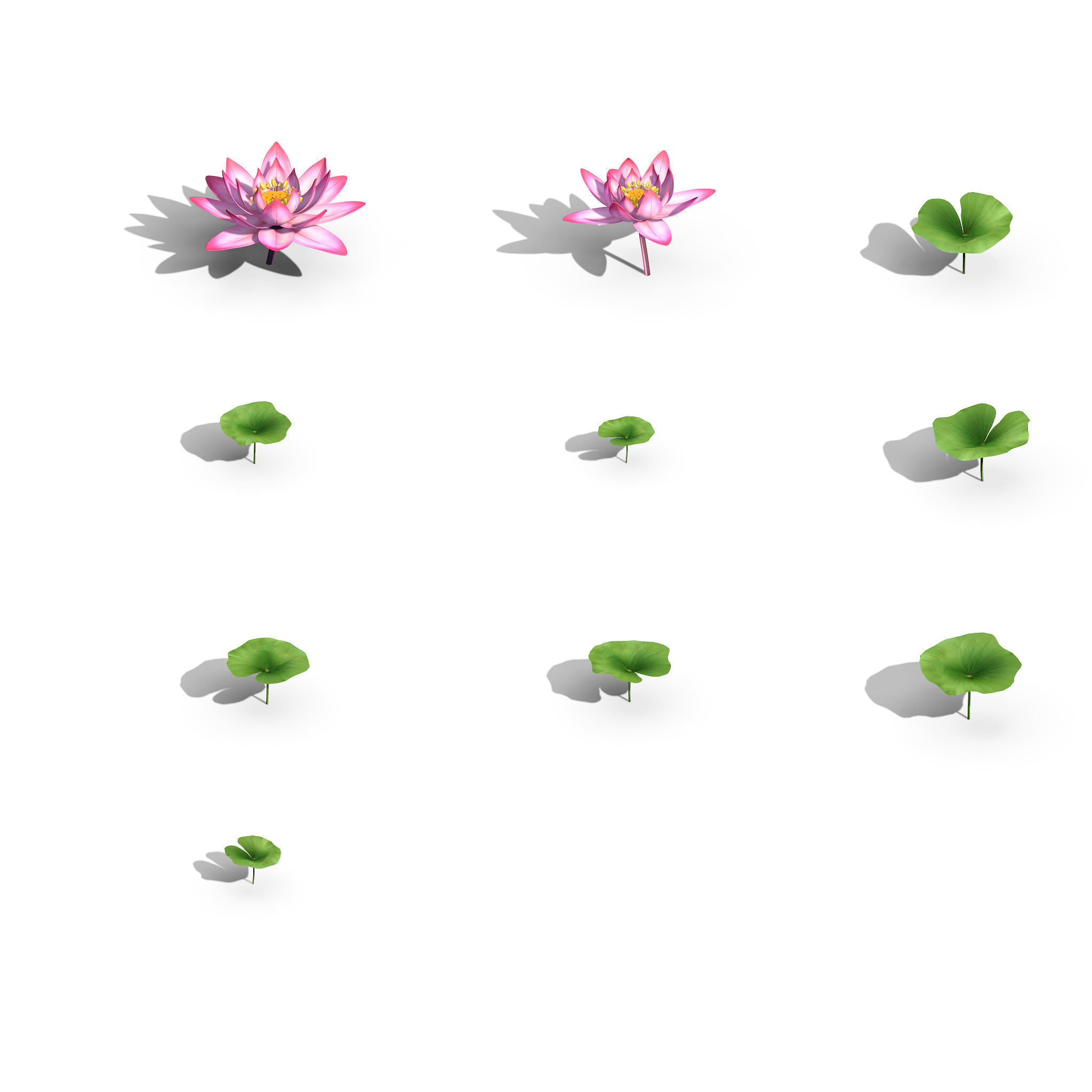 Elven Villa - Lotus 03 3D model_1