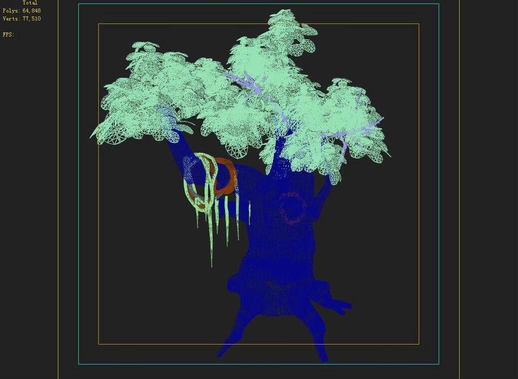 Seven Mile in South Xinjiang - Plants 07 3D model_6