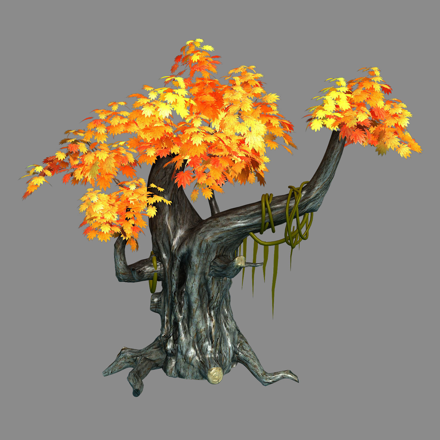 Seven Mile in South Xinjiang - Plants 07 3D model_3