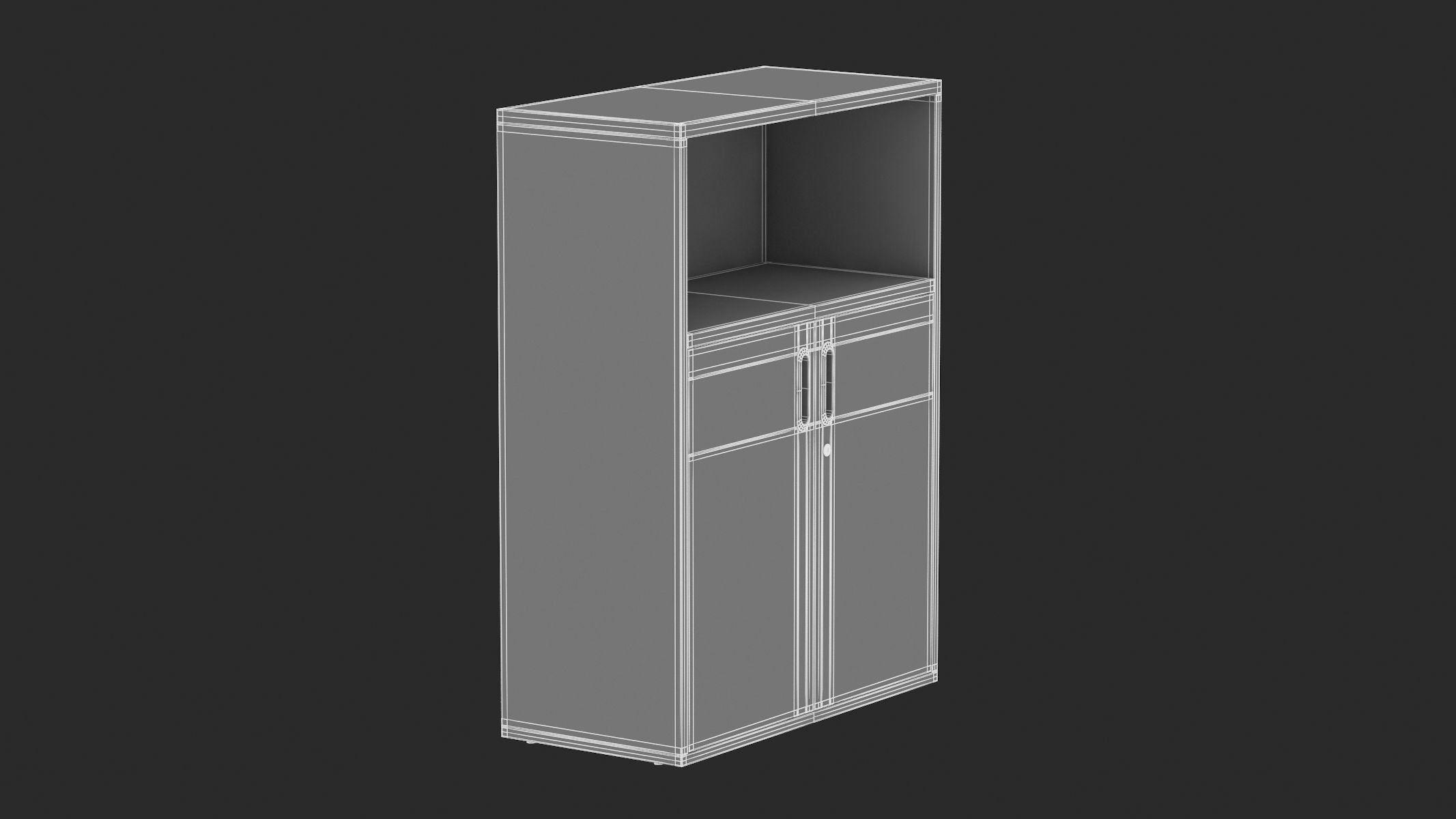 Herman Miller Paragraph Storage Cabinet 2 3D model_11