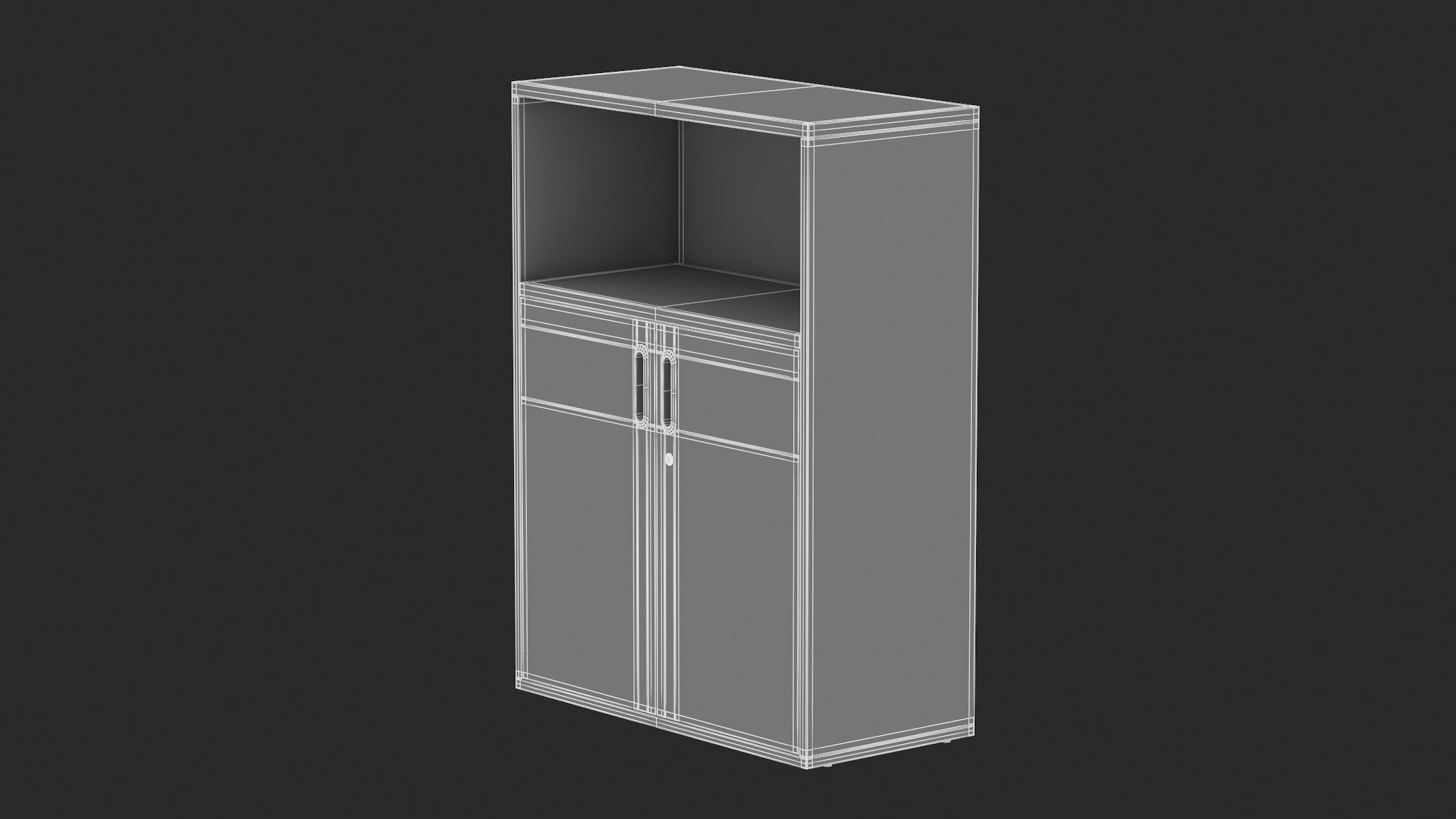 Herman Miller Paragraph Storage Cabinet 2 3D model_14