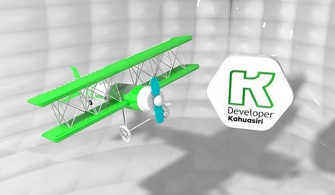 Avion 3d stl y c4d 3D model