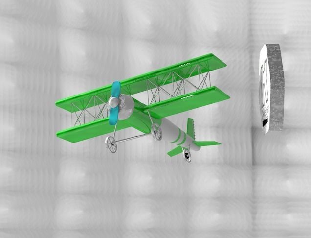 Avion 3d stl y c4d 3D model_5