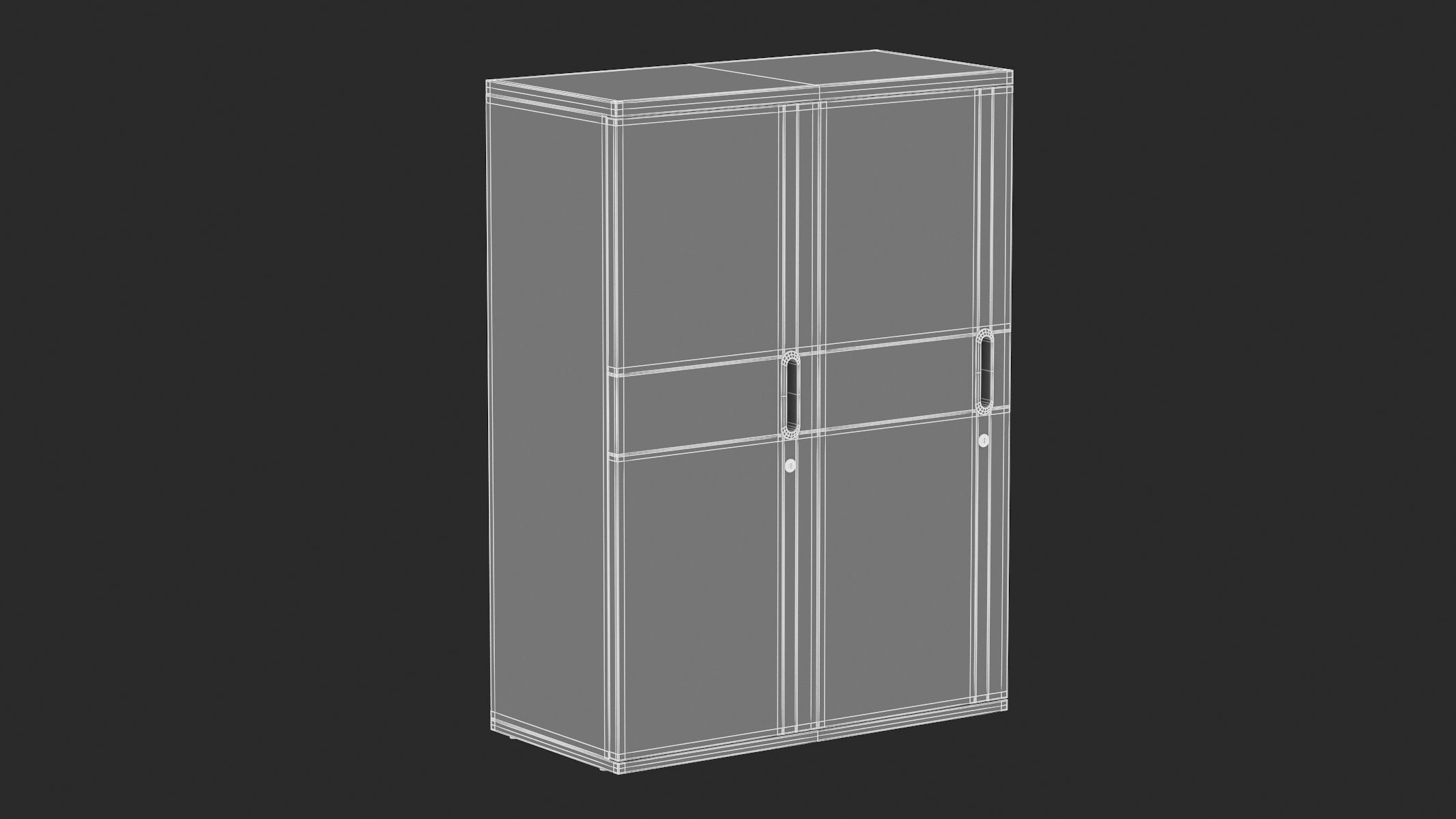 Herman Miller Paragraph Storage Cabinet 5 3D model_10