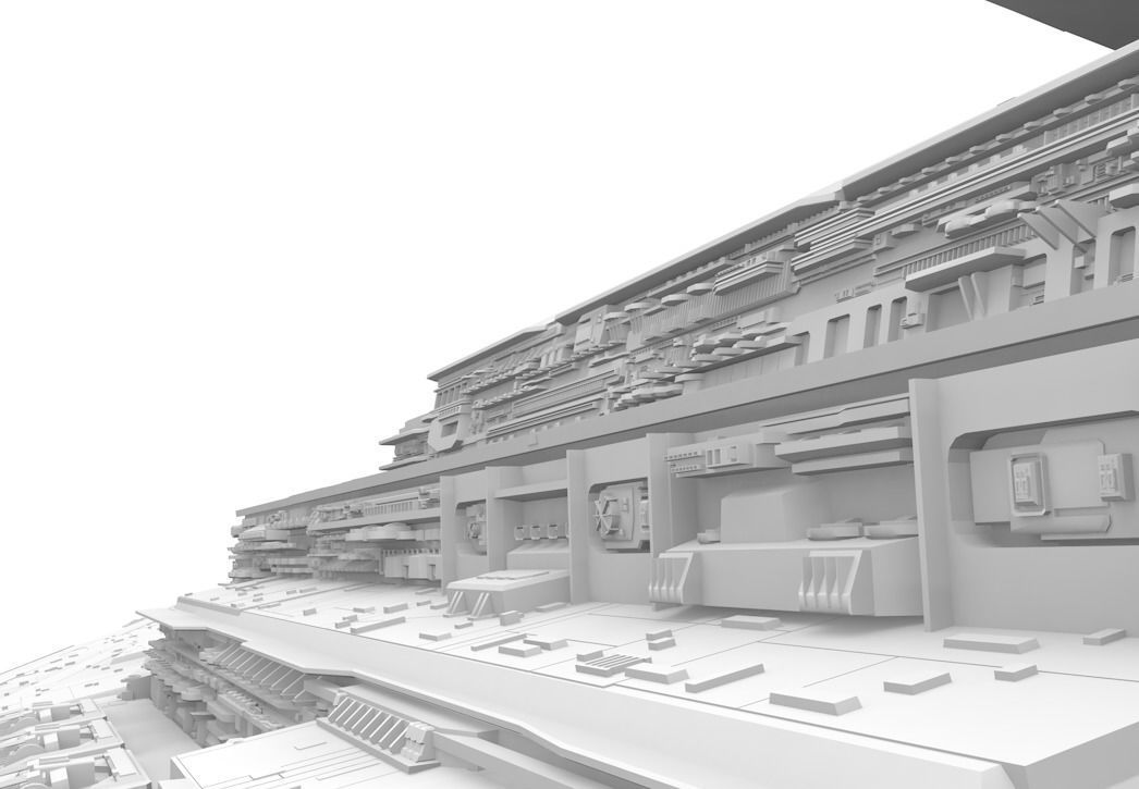 Imperator Star war modelo 2020 3D model_4