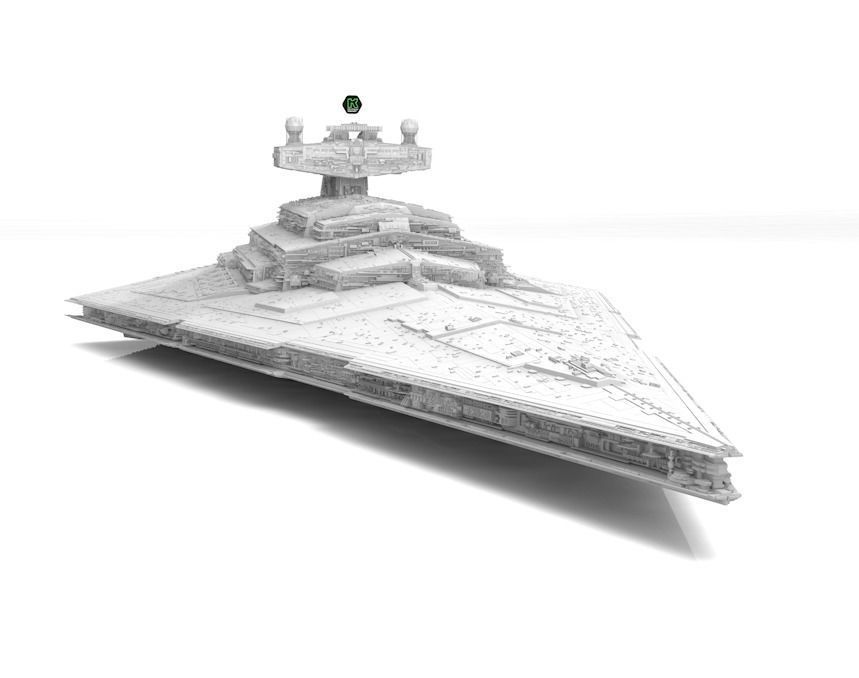 Imperator Star war modelo 2020 3D model_1