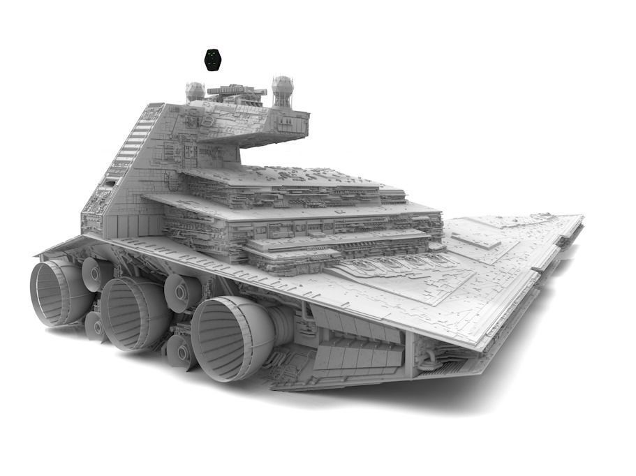 Imperator Star war modelo 2020 3D model_2