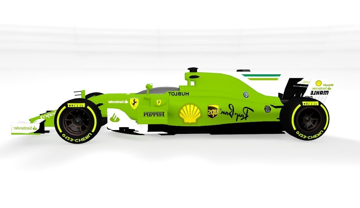 Auto de Formula 1 3D model_5