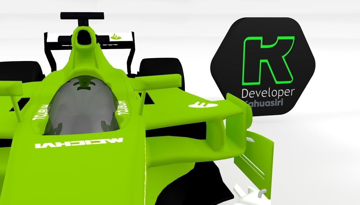 Auto de Formula 1 3D model_6