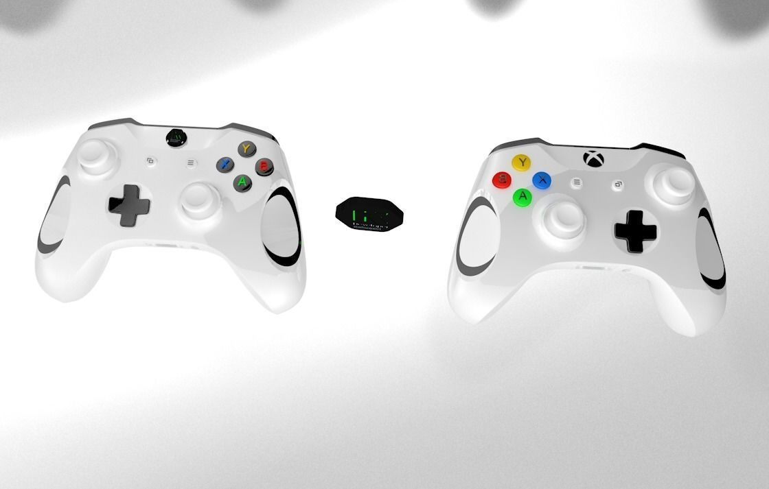 Mandos PLayer Gamer Xbox 3D model_6