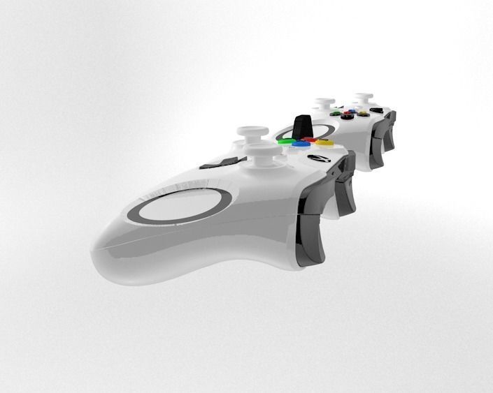 Mandos PLayer Gamer Xbox 3D model_3