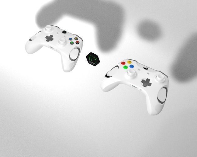 Mandos PLayer Gamer Xbox 3D model_5