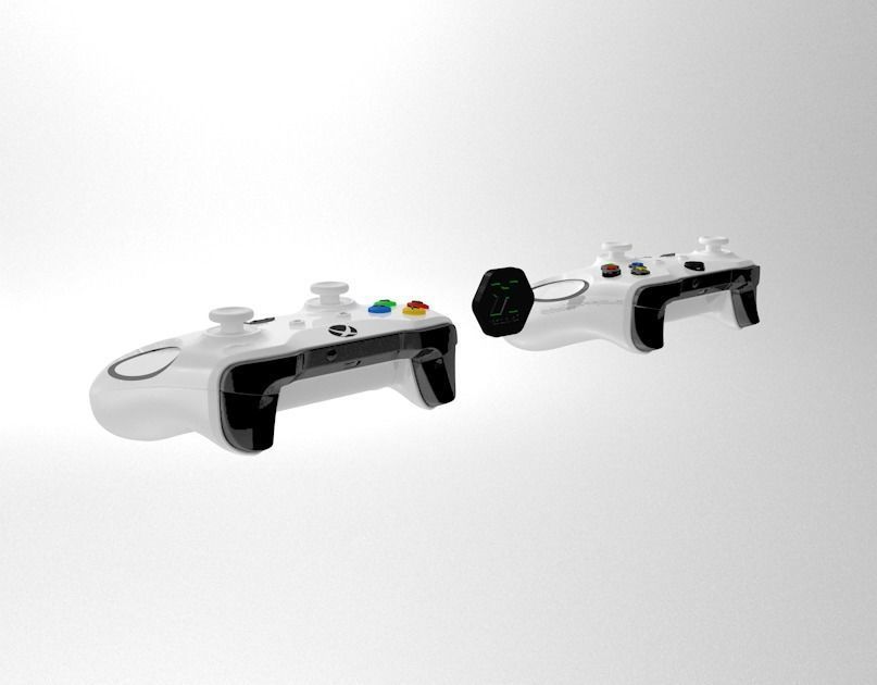 Mandos PLayer Gamer Xbox 3D model_2