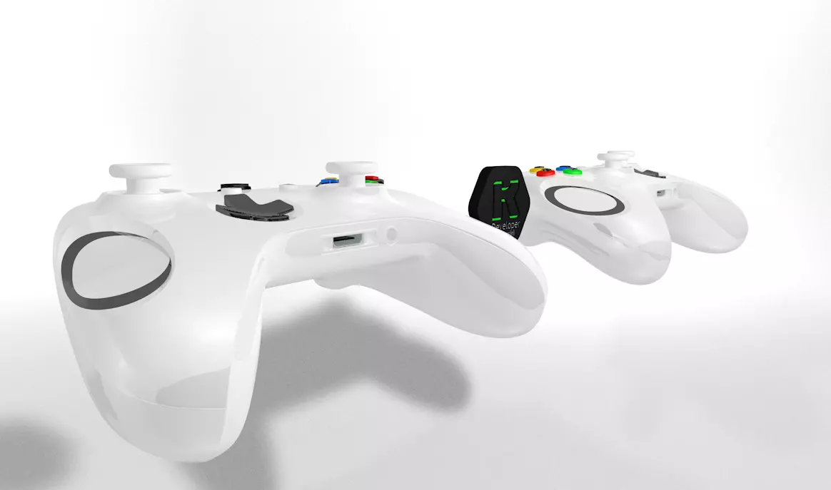 Mandos PLayer Gamer Xbox 3D model_0