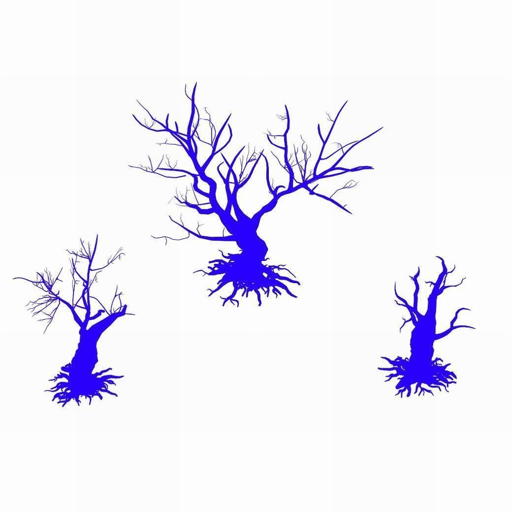 Desert Plants - Dead Trees 271 3D model_2