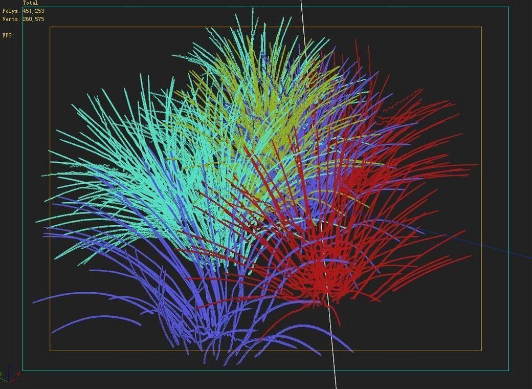 Mountain plants - flowers 03 3D model_2