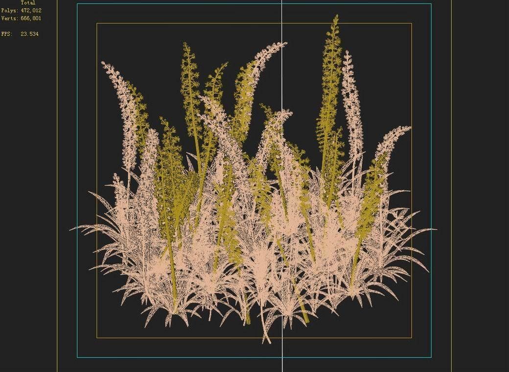 Shanglin Yuan - Plant - Flower 01 3D model_3