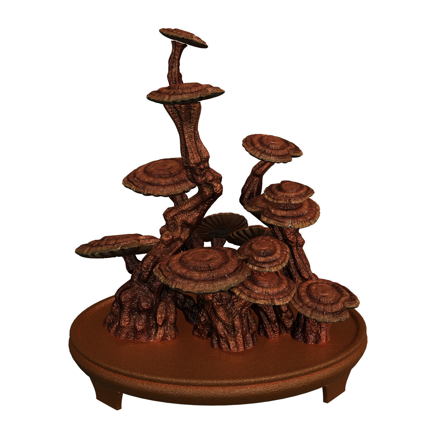 Indoor - potted plants - plants 02 3D model_5