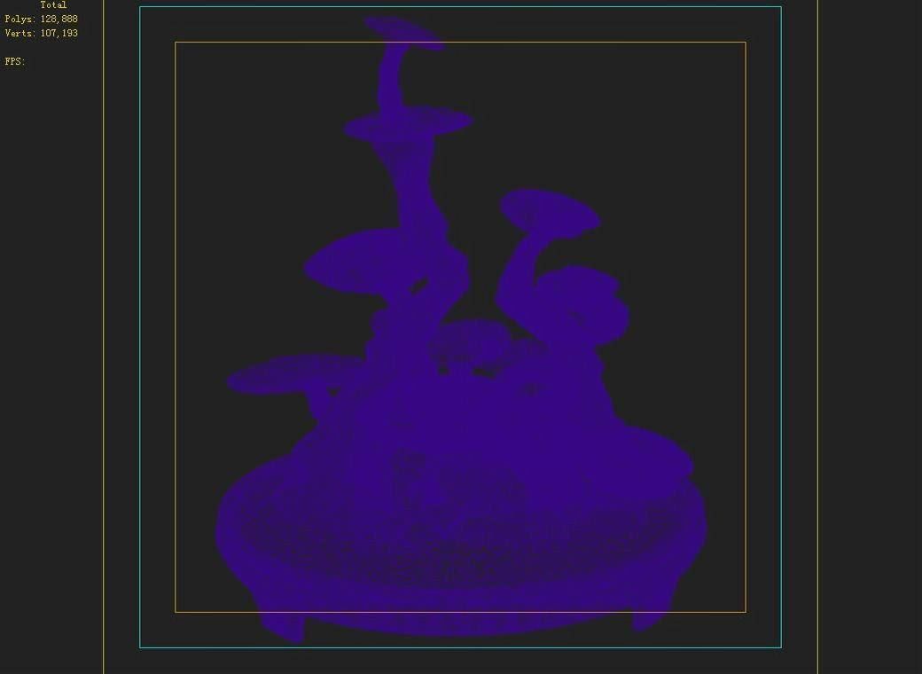 Indoor - potted plants - plants 02 3D model_8