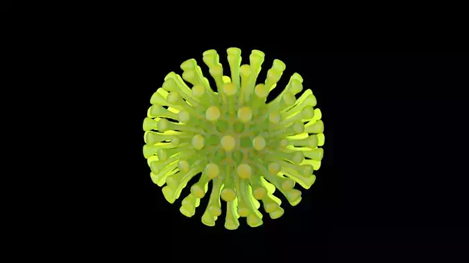 Organic Virus Shape
