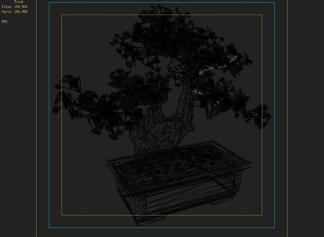 Indoor - potted plants - plants 08 3D model_5