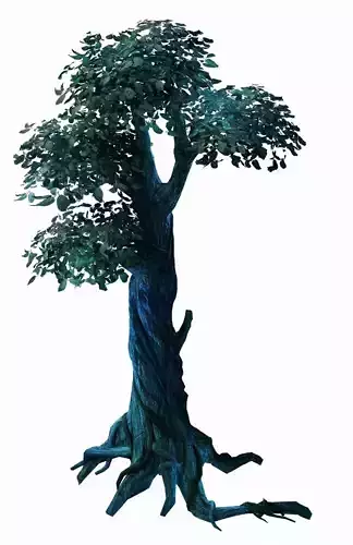 Crystal Swamp - weird tree 02