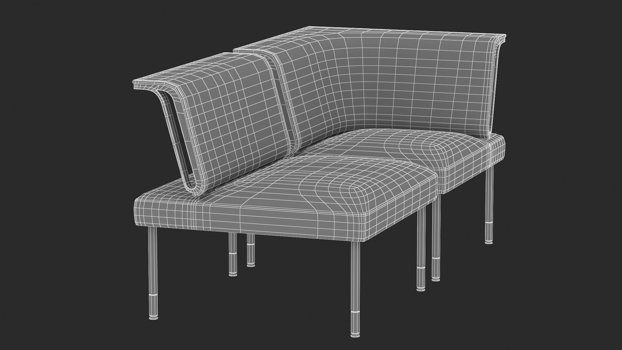 Herman Miller Workstation Public 2 3D model_12