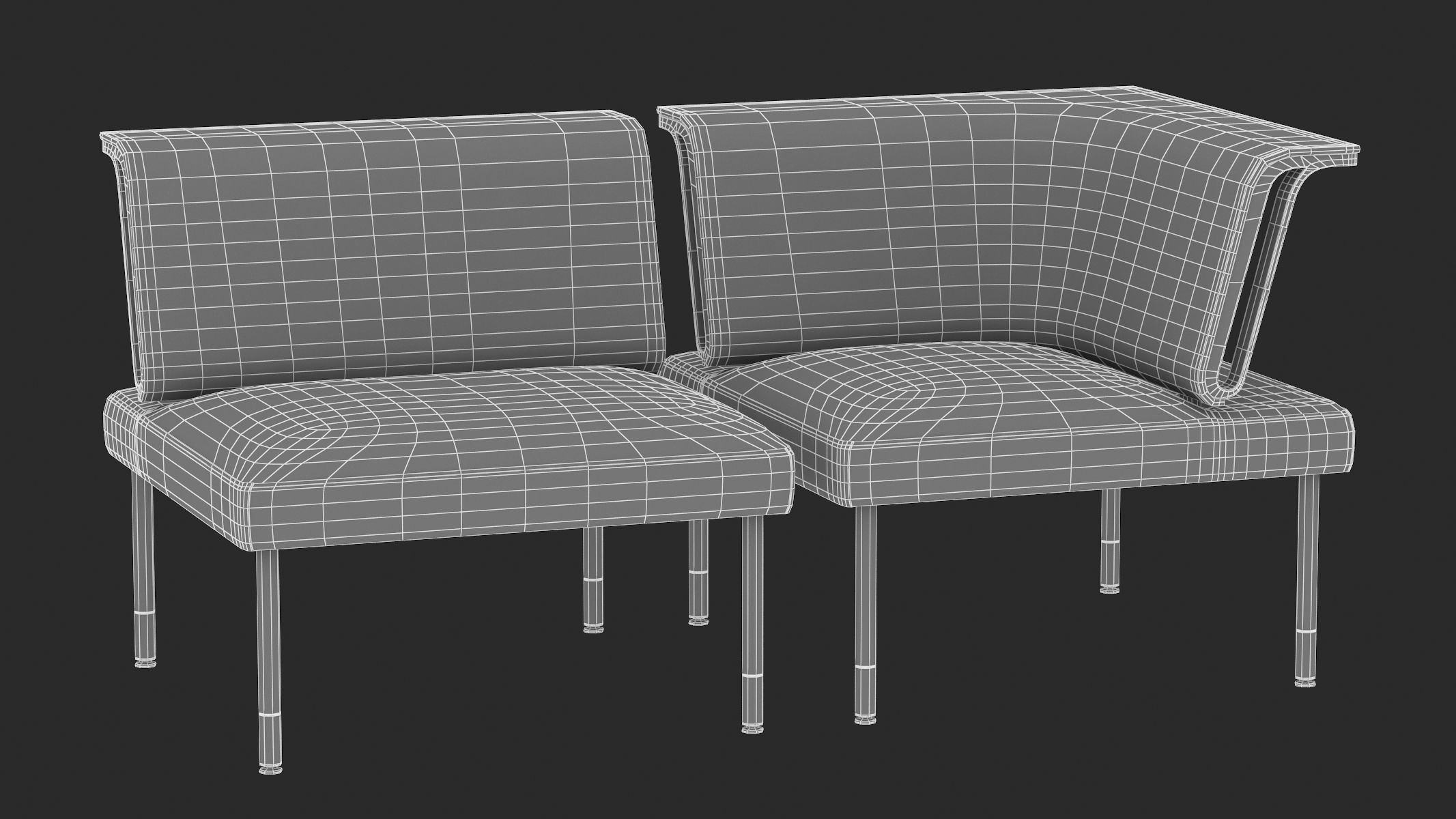 Herman Miller Workstation Public 2 3D model_11