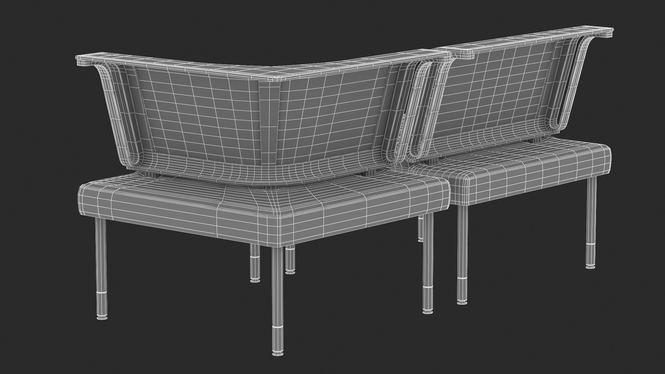 Herman Miller Workstation Public 2 3D model_14