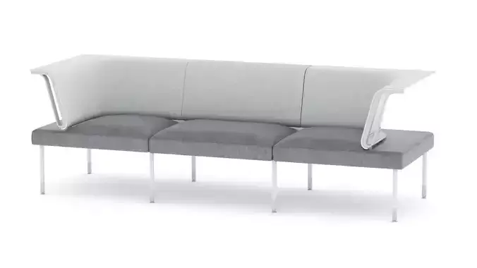 Herman Miller Workstation Public 3 3D model