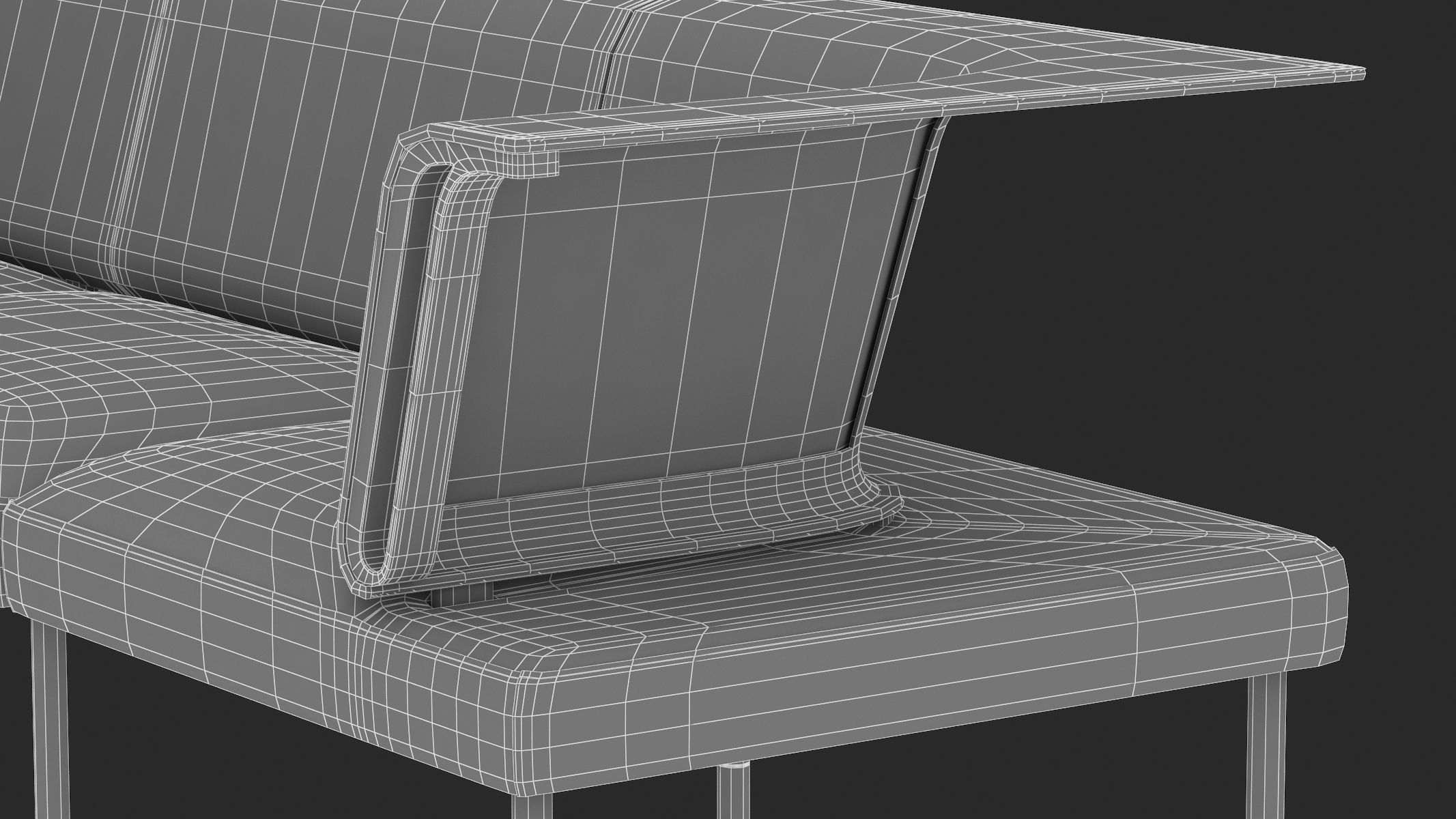 Herman Miller Workstation Public 4 3D model_15