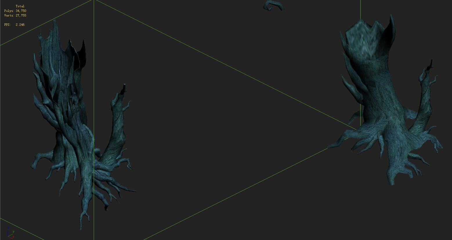 Crystal Marsh - dead tree 03 3D model_6