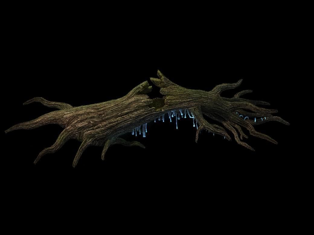 Crystal Swamp - Broken - Trunk 03 3D model_1