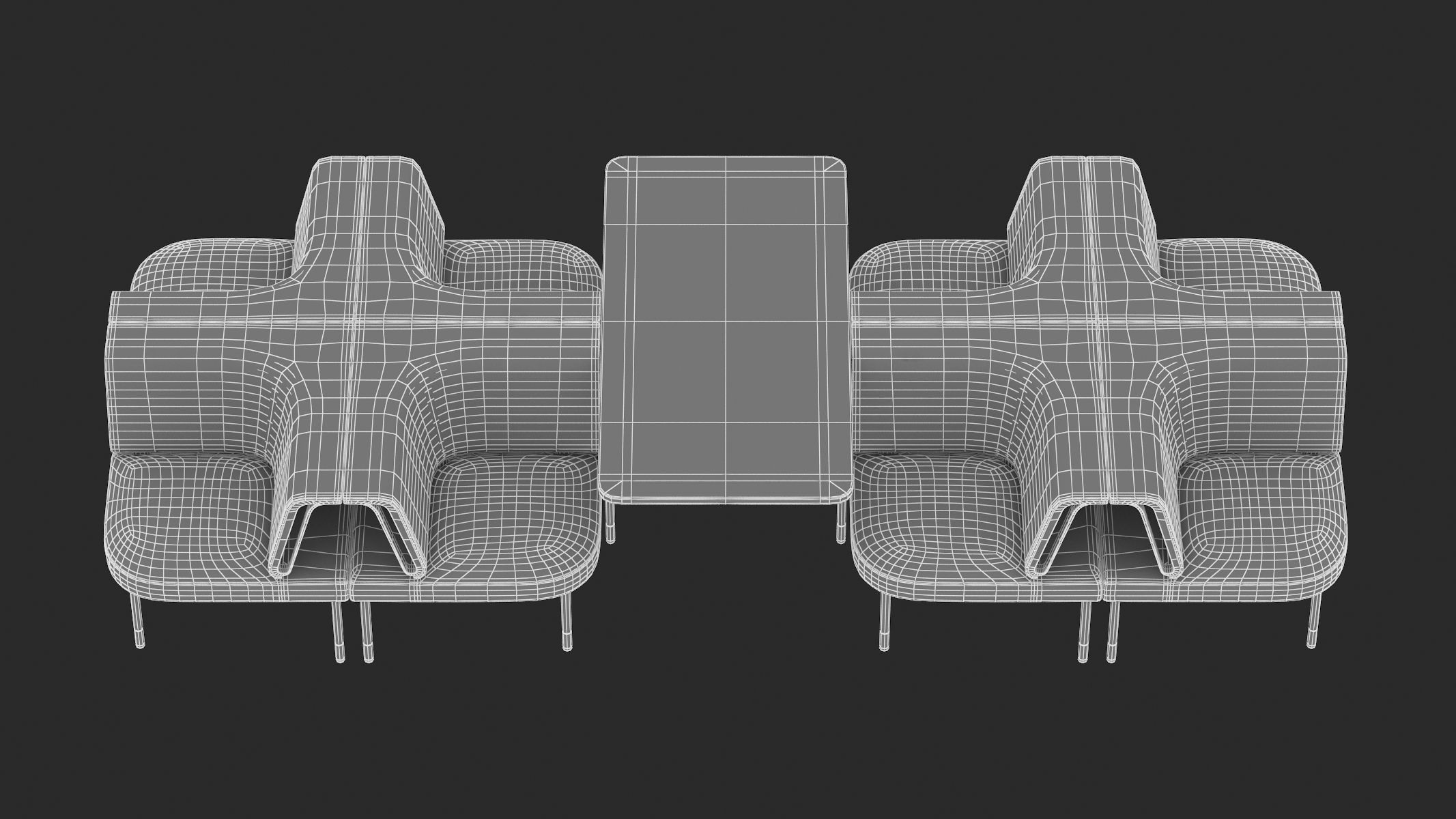 Herman Miller Workstation Public 8 3D model_10