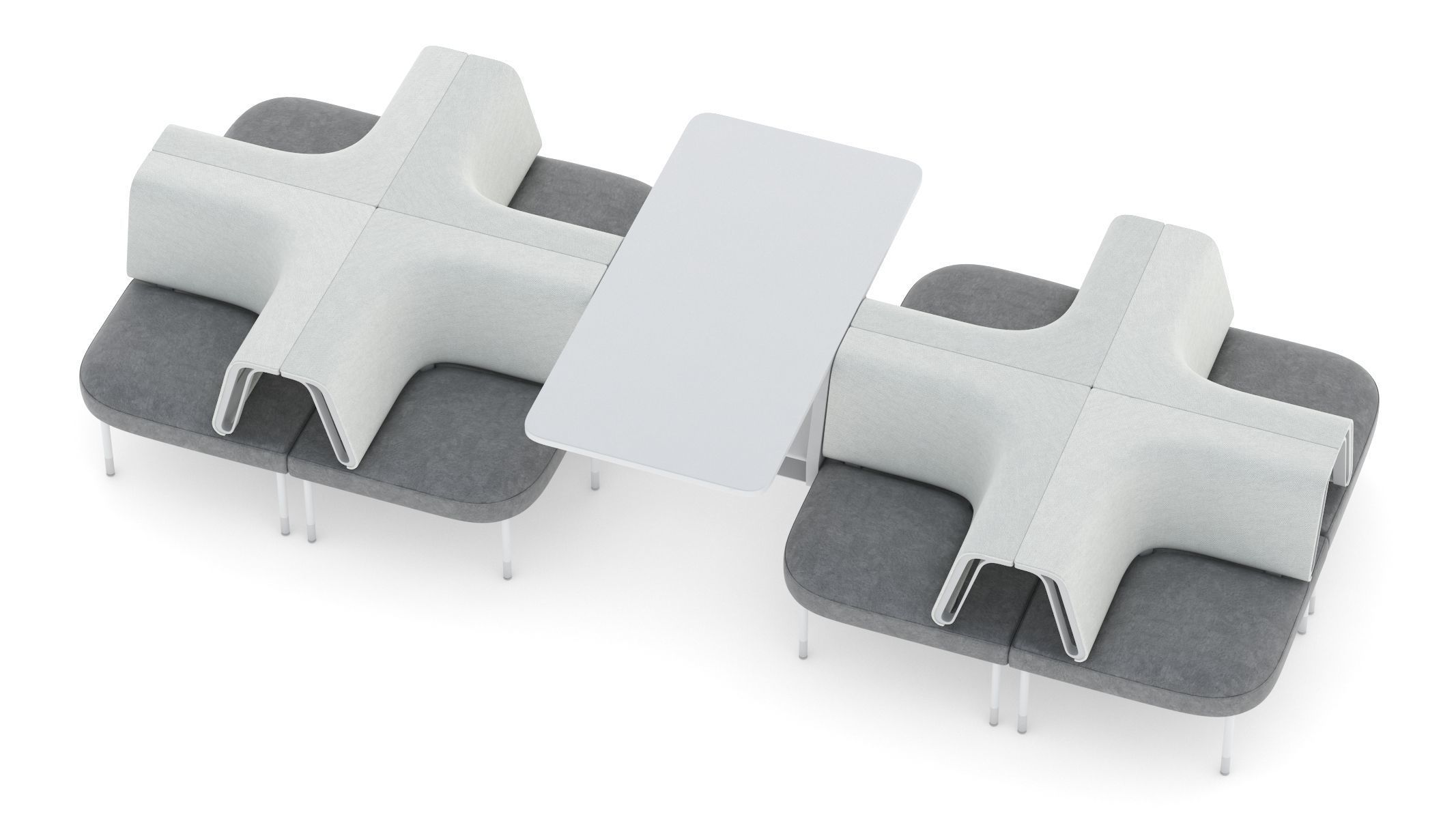 Herman Miller Workstation Public 8 3D model_1