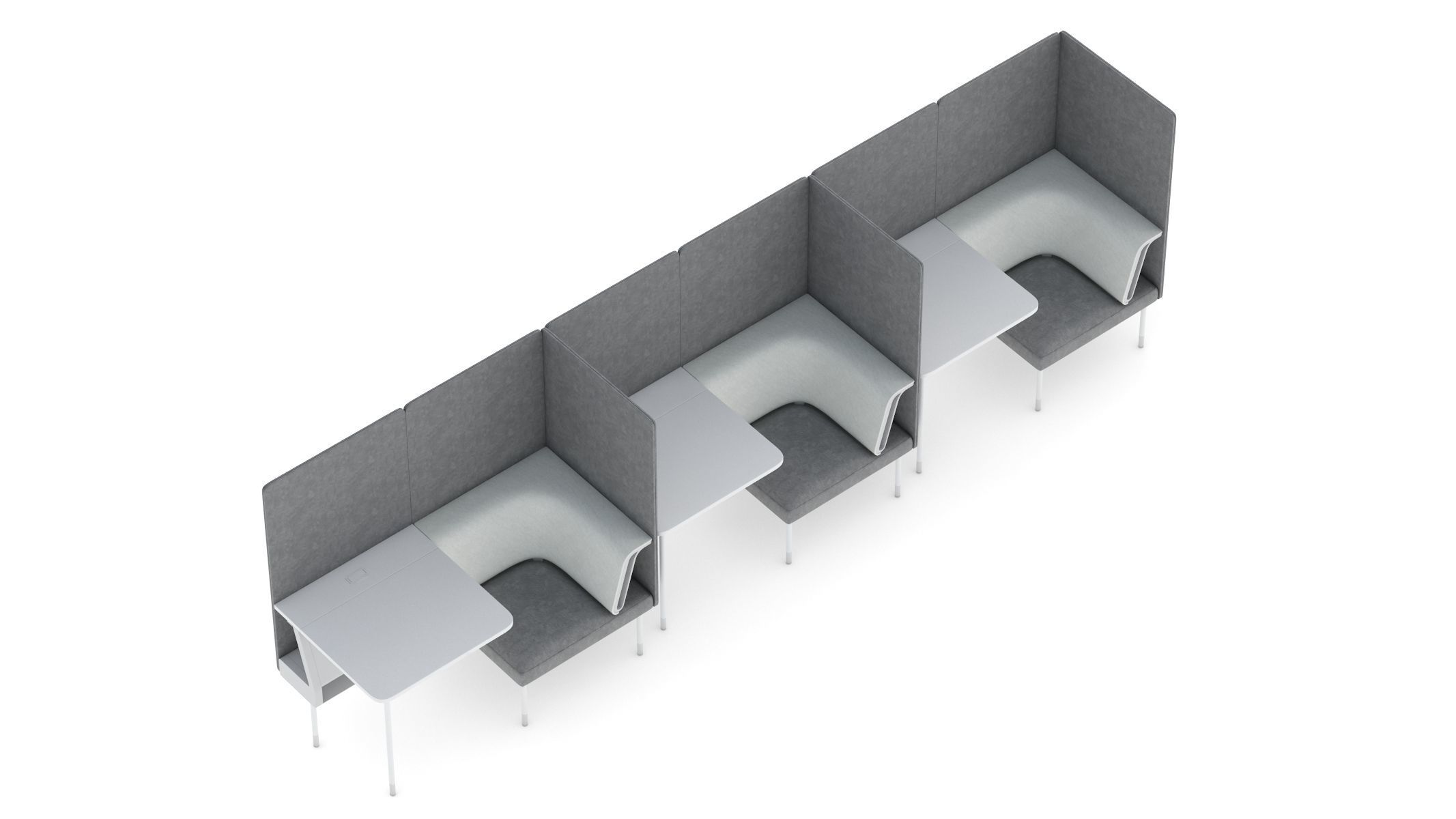 Herman Miller Workstation Public 9 3D model_1