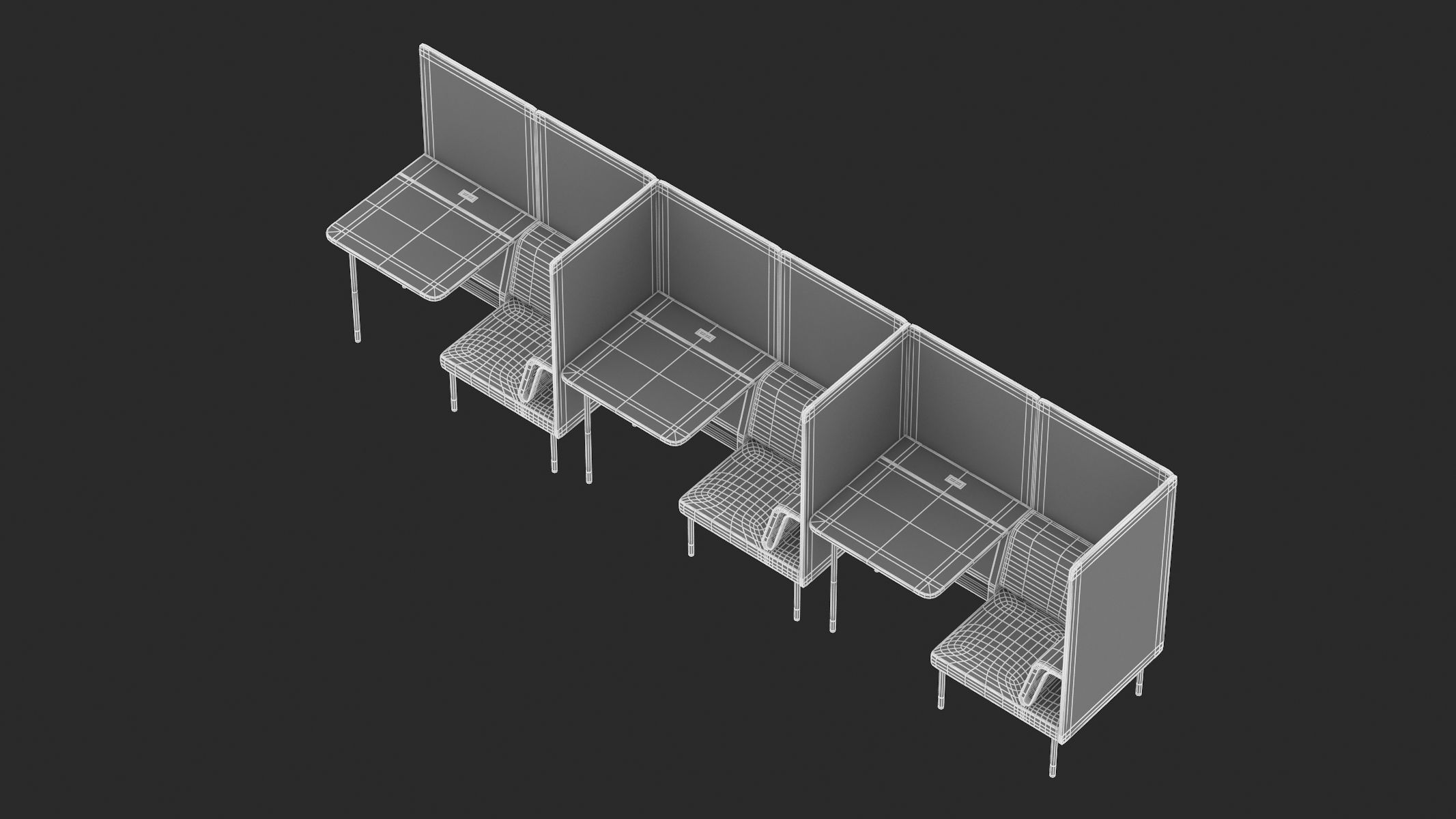 Herman Miller Workstation Public 9 3D model_14