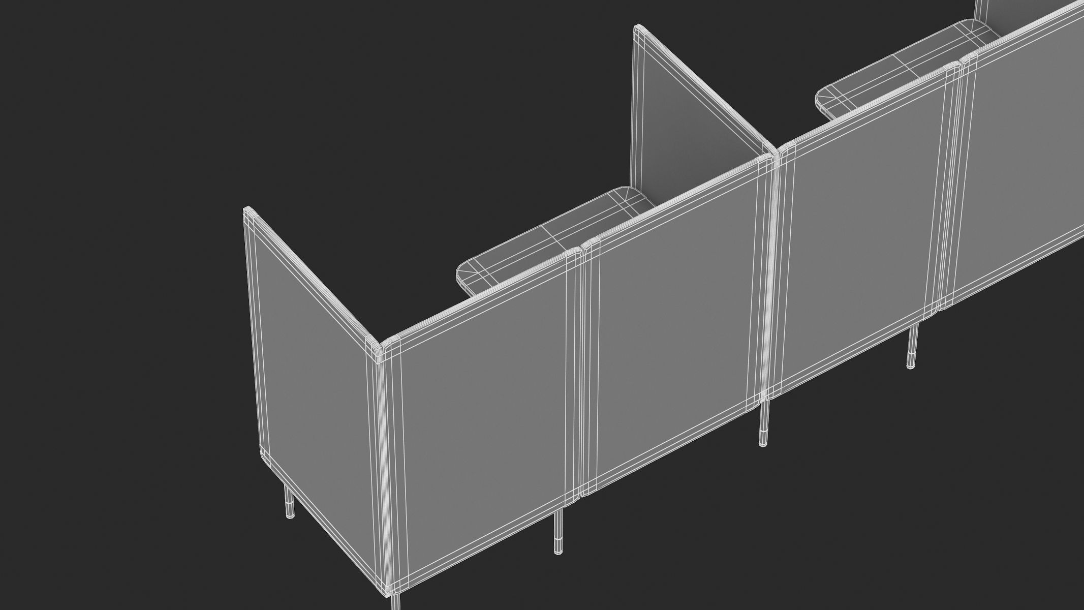 Herman Miller Workstation Public 9 3D model_18