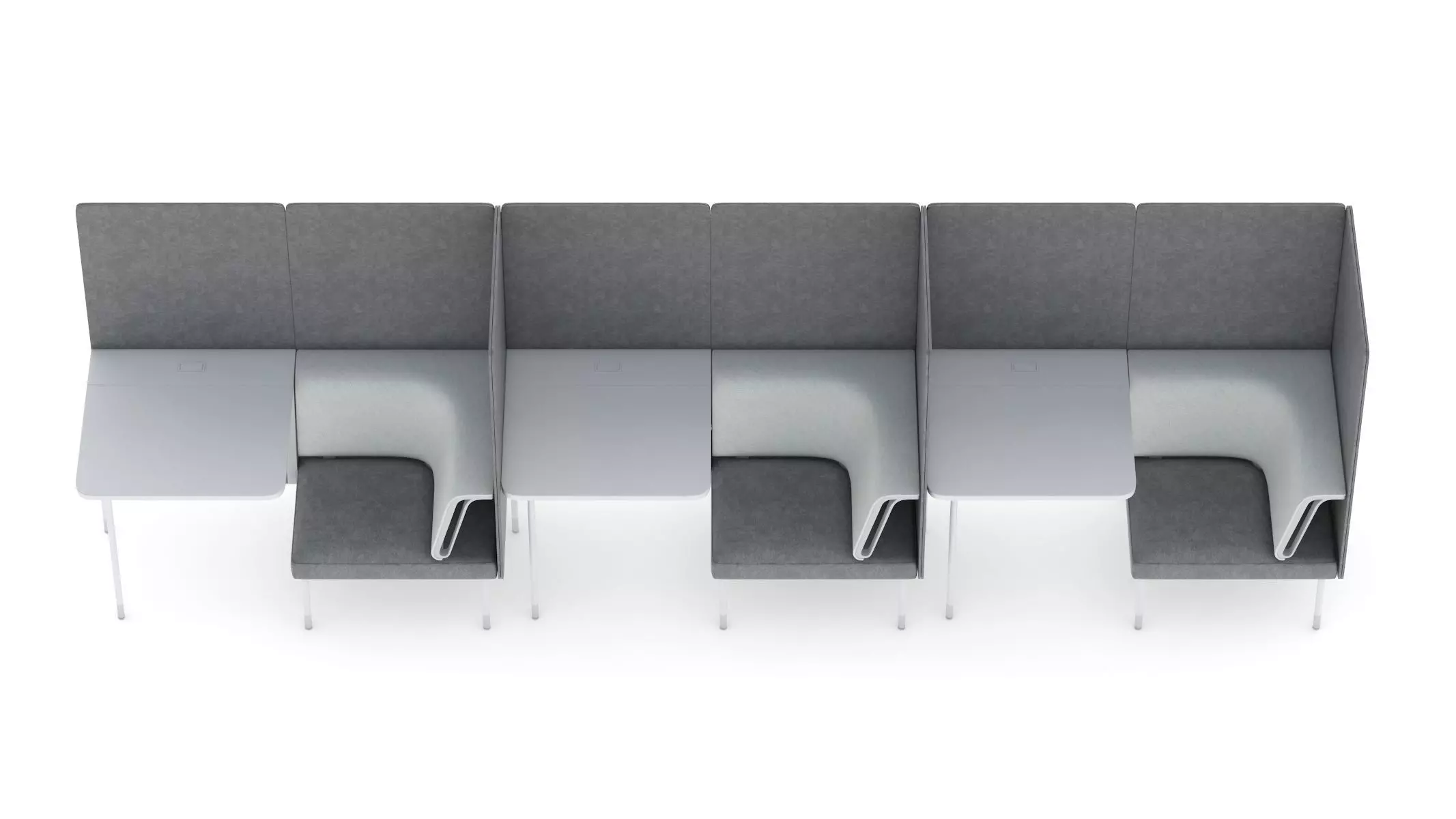 Herman Miller Workstation Public 9 3D model_0