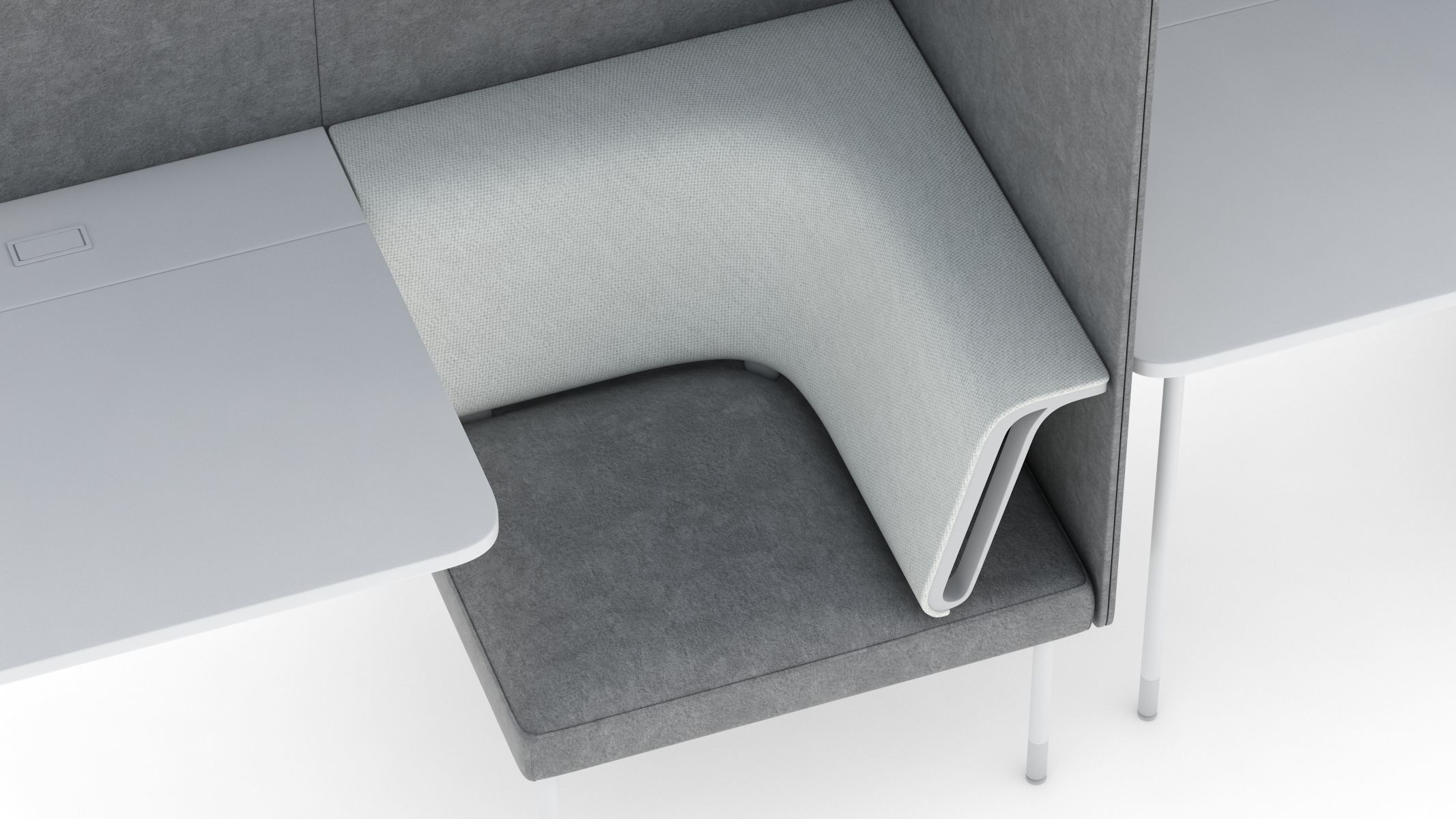 Herman Miller Workstation Public 9 3D model_8