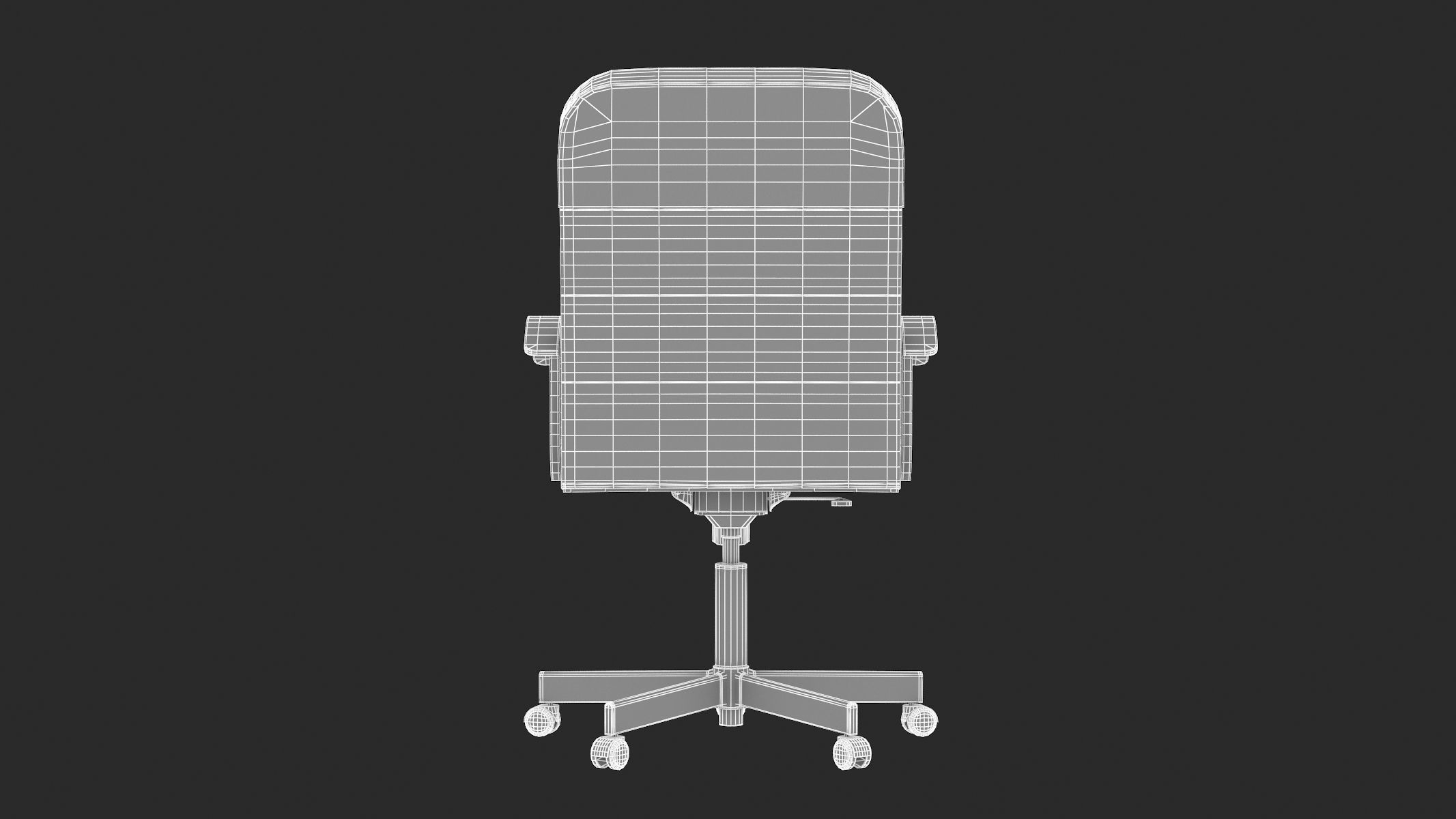 RENBERGET Chair 3D model_25