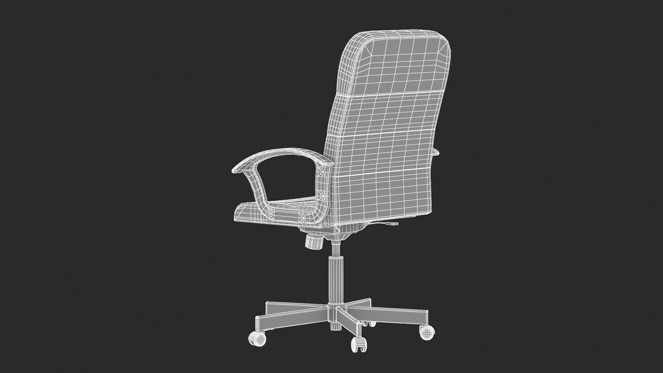 RENBERGET Chair 3D model_26